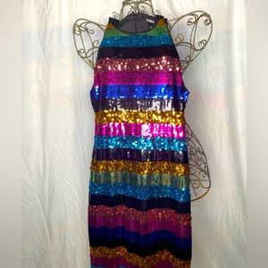 Gorgeous Rainbow Tank style dress for anyone